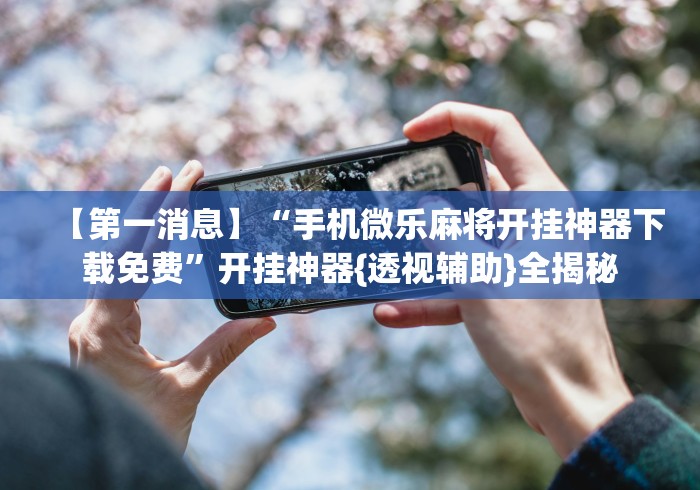 强力推荐“天天十三水开挂辅助器”(果然有透视挂)