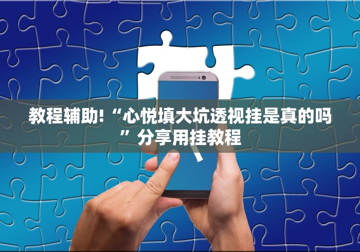 教程辅助!“心悦填大坑透视挂是真的吗”分享用挂教程
