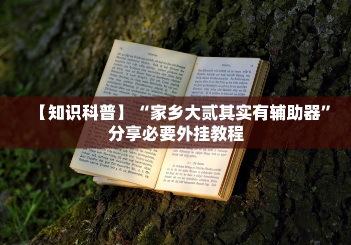 【知识科普】“家乡大贰其实有辅助器”分享必要外挂教程