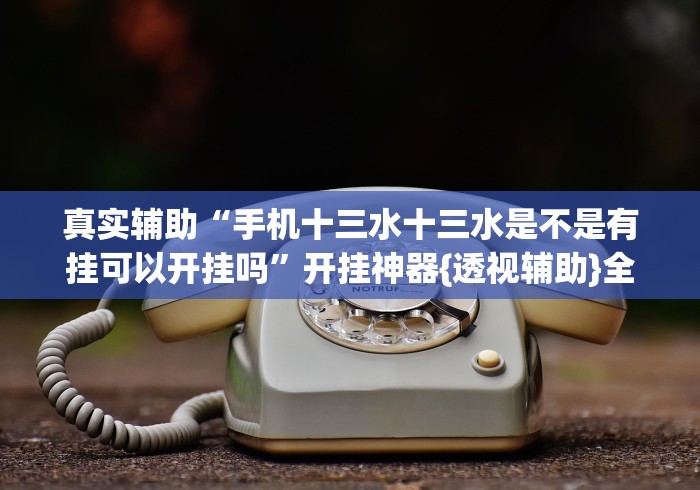 真实辅助“手机十三水十三水是不是有挂可以开挂吗”开挂神器{透视辅助}全揭秘