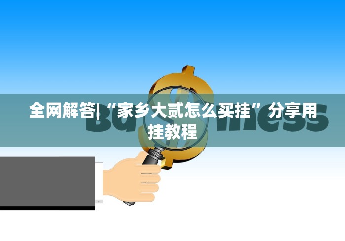 全网解答|“家乡大贰怎么买挂	”分享用挂教程