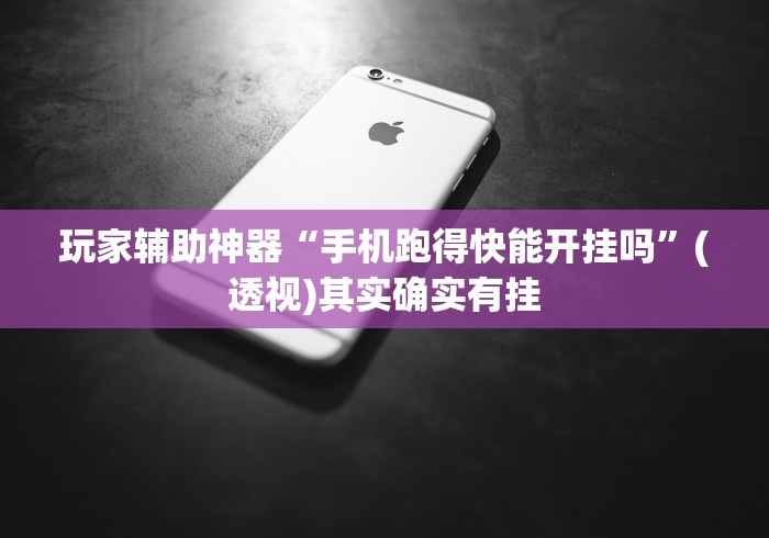 玩家辅助神器“手机跑得快能开挂吗”(透视)其实确实有挂