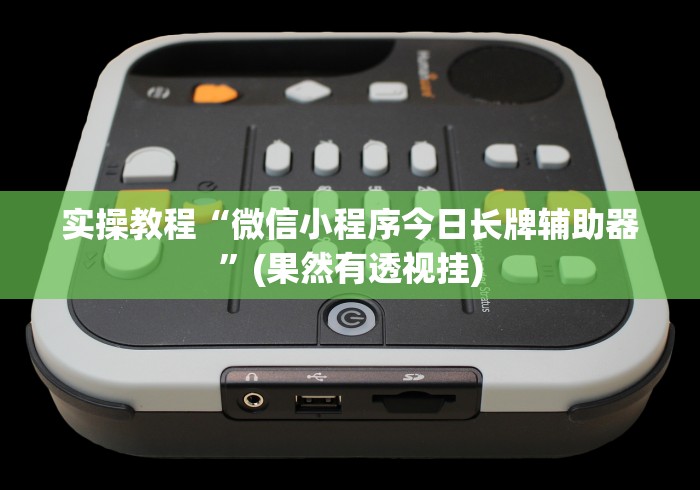 实操教程“微信小程序今日长牌辅助器	”(果然有透视挂)