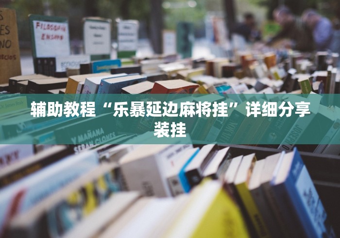 辅助教程“乐暴延边麻将挂”详细分享装挂