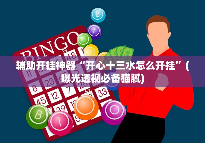 辅助开挂神器“开心十三水怎么开挂”(曝光透视必备猫腻)