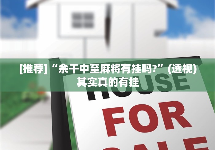 [推荐]“余干中至麻将有挂吗?”(透视)其实真的有挂