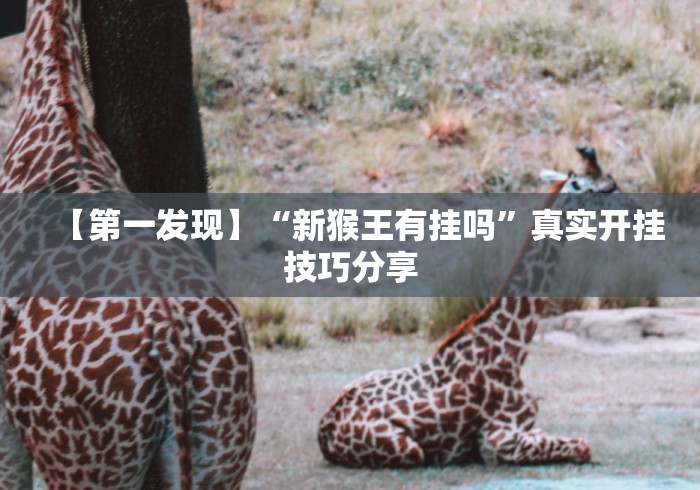 【第一发现】“新猴王有挂吗”真实开挂技巧分享