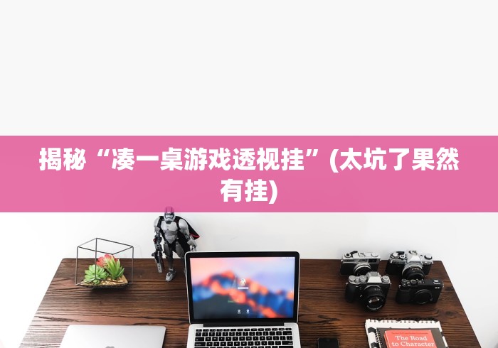 揭秘“凑一桌游戏透视挂”(太坑了果然有挂)