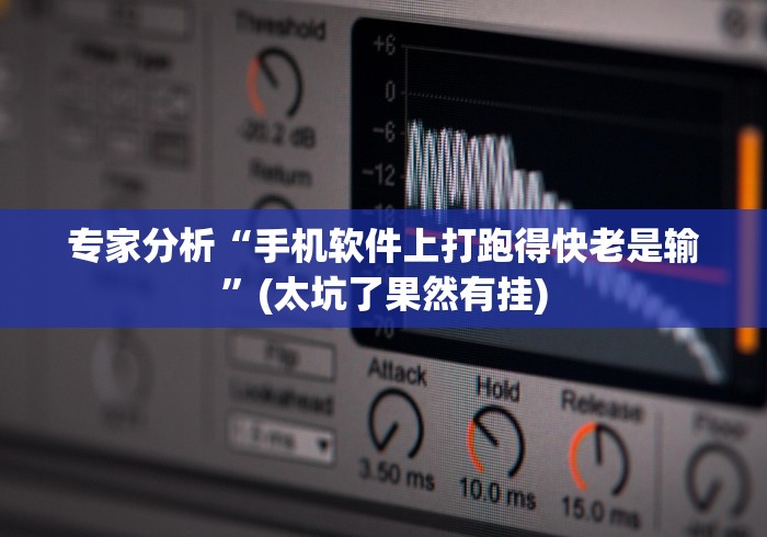 专家分析“手机软件上打跑得快老是输”(太坑了果然有挂)