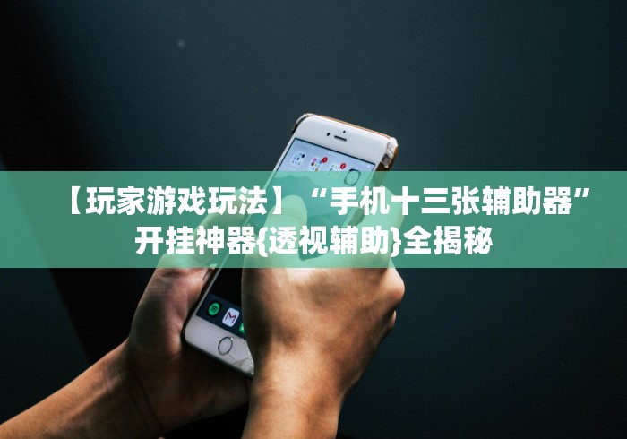 【玩家游戏玩法】“手机十三张辅助器”开挂神器{透视辅助}全揭秘