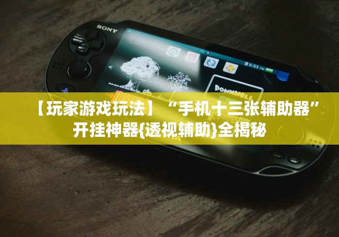 【玩家游戏玩法】“手机十三张辅助器”开挂神器{透视辅助}全揭秘