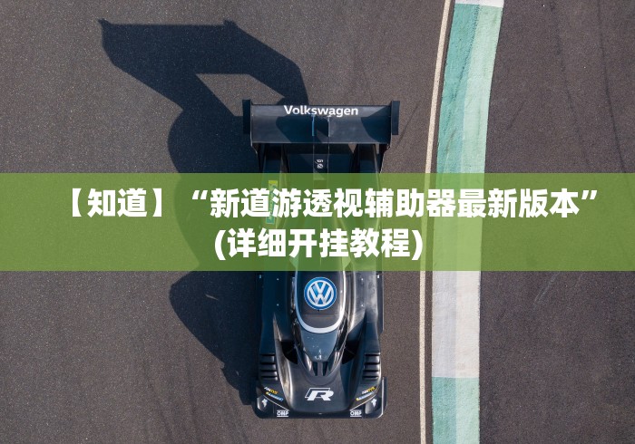 【知道】“新道游透视辅助器最新版本”(详细开挂教程)