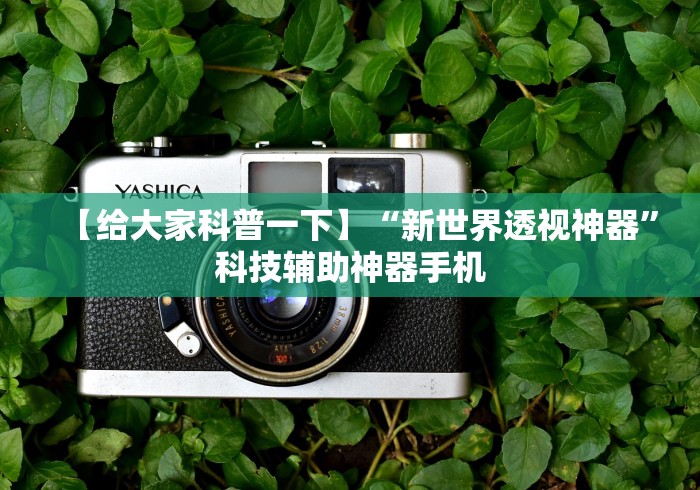 【给大家科普一下】“新世界透视神器	”科技辅助神器手机