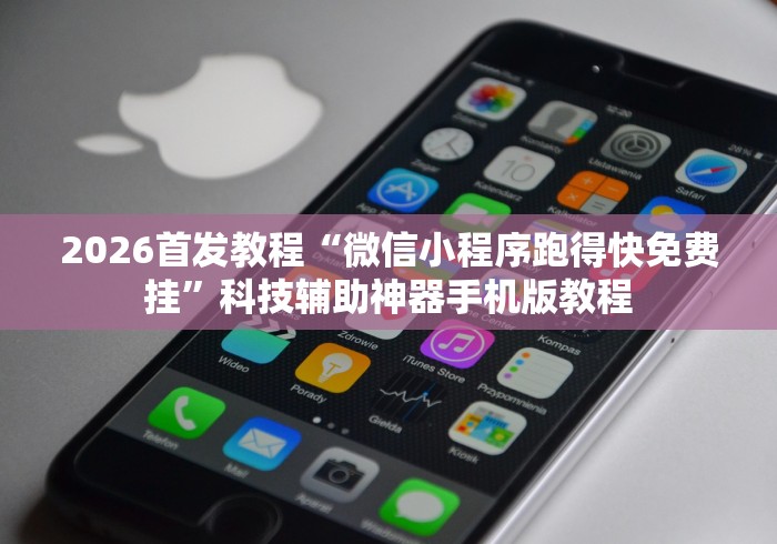 2026首发教程“微信小程序跑得快免费挂”科技辅助神器手机版教程