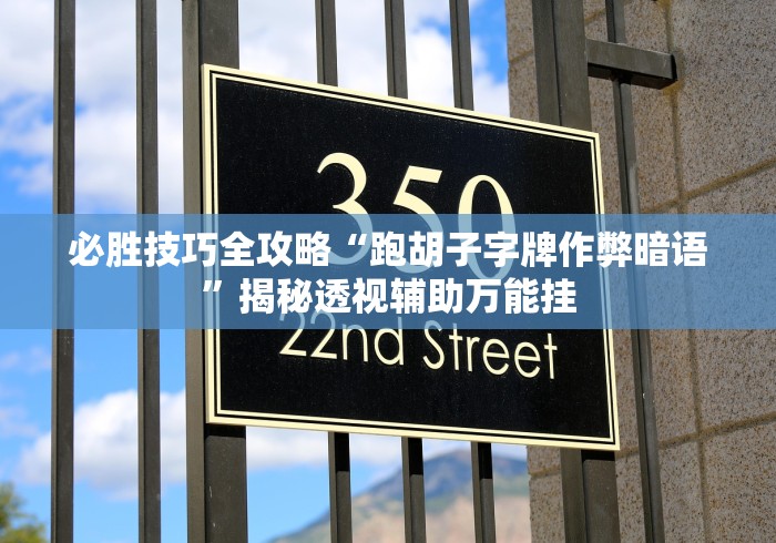 必胜技巧全攻略“跑胡子字牌作弊暗语”揭秘透视辅助万能挂