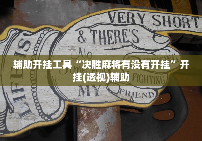 辅助开挂工具“决胜麻将有没有开挂”开挂(透视)辅助