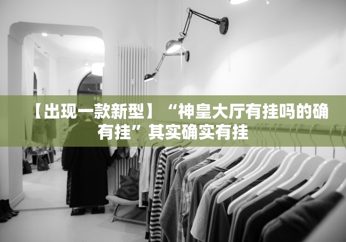 【出现一款新型】“神皇大厅有挂吗的确有挂”其实确实有挂