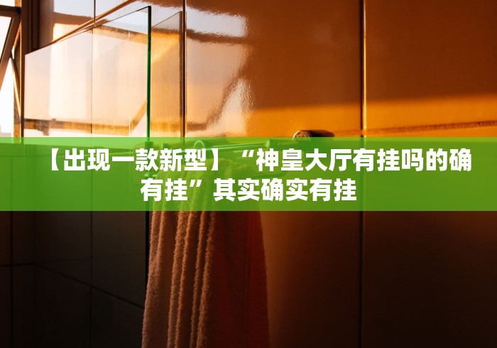 【出现一款新型】“神皇大厅有挂吗的确有挂	”其实确实有挂