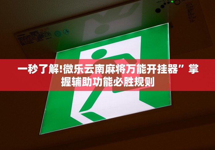 资讯前瞻 "微乐安徽麻将开挂教程”(外卦神器下载)