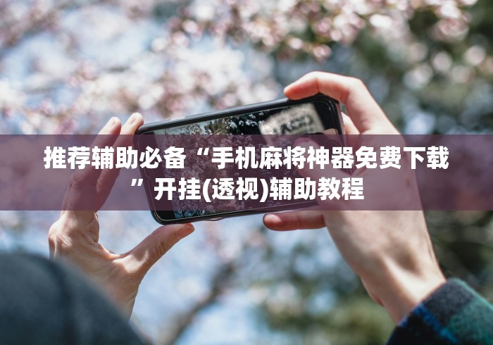 推荐辅助必备“手机麻将神器免费下载”开挂(透视)辅助教程