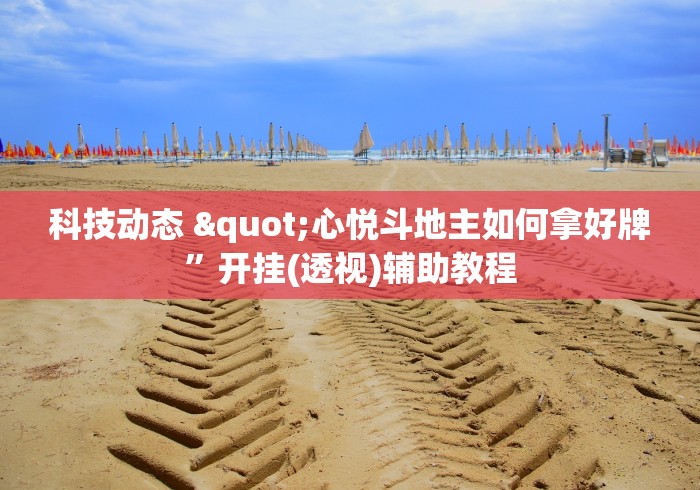 科技动态 "心悦斗地主如何拿好牌”开挂(透视)辅助教程